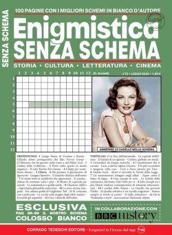 Enigmistica Senza Schema – Luglio 2024