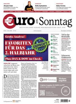 Euro am Sonntag – 7 Juni 2024