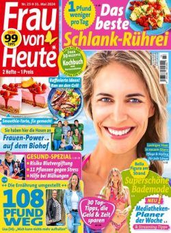 Frau von Heute – 31 Mai 2024