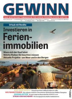 Gewinn – Juli 2024