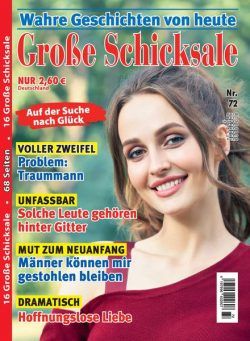 Grosse Schicksale – 11 Juni 2024