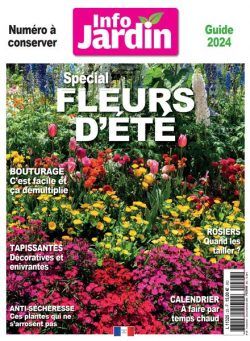 Info Jardin – Juin-Aout 2024