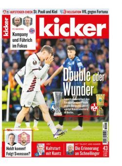 Kicker – 23 Mai 2024