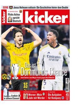 Kicker – 30 Mai 2024