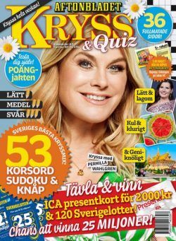 Kryss & Quiz – 17 Juni 2024