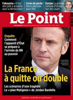 Le Point – 13 Juin 2024