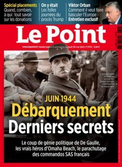 Le Point – 30 Mai 2024