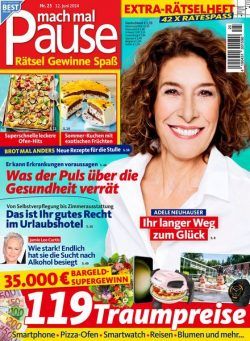 Mach mal Pause – 12 Juni 2024