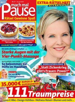 Mach mal Pause – 26 Juni 2024