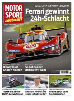 Motorsport aktuell – 18 Juni 2024