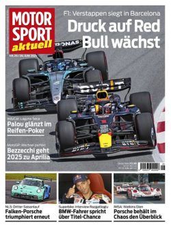 Motorsport aktuell – 25 Juni 2024