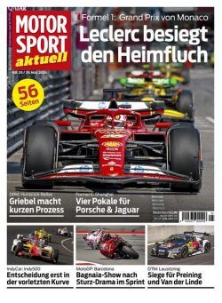 Motorsport aktuell – 28 Mai 2024