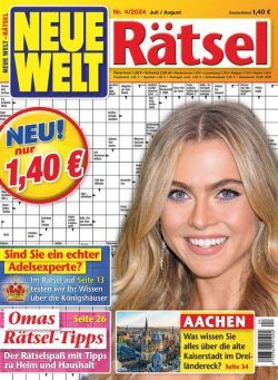 Neue Welt Ratsel – Juli-August 2024