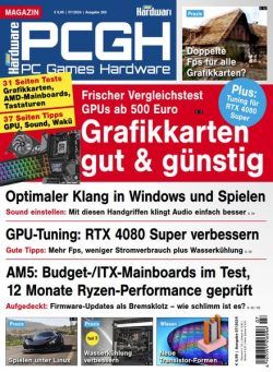 PC Games Hardware – Juli 2024