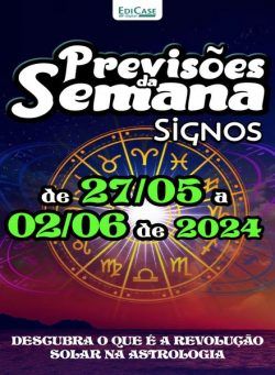 Previsoes da Semana – 27 Maio 2024