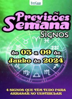 Previsoes da Semana – 3 Junho 2024