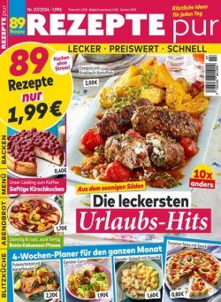 Rezepte pur – Juli 2024