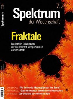 Spektrum der Wissenschaft – Juli 2024