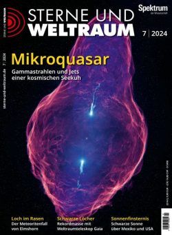 Spektrum Sterne und Weltraum – Juli 2024