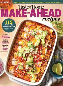 Taste of Home – Make Ahead Recipes 2024