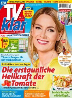 TV Klar – 30 Mai 2024