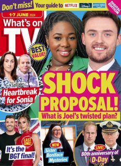 What’s on TV – 1 June 2024