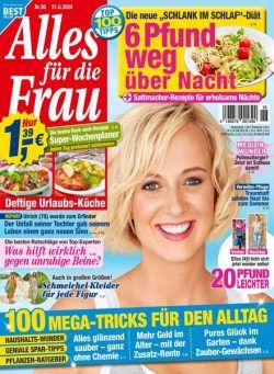 Alles fur die Frau – 21 Juni 2024