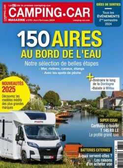 Camping-Car Magazine – Aout-Septembre 2024