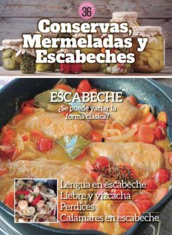 Conservas mermeladas y escabeches – Fasciculo 6 2024