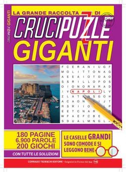 Crucipuzzle Giganti – 11 Luglio 2024