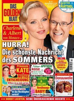 Das Goldene Blatt – 29 Juni 2024