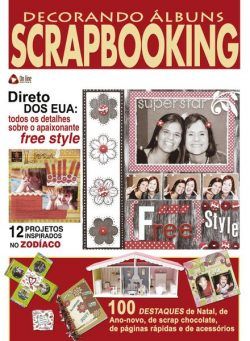 Decorando albuns Scrapbooking – Julho 2024