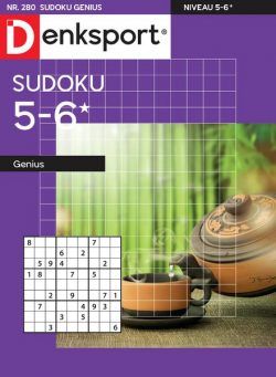 Denksport Sudoku 5-6 genius – 11 Juli 2024