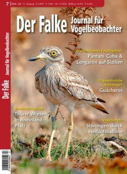 Der Falke Journal fur Vogelbeobachter – Juli 2024