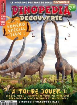Dinopedia Decouverte – Juillet 2024