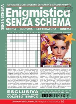 Enigmistica Senza Schema – Agosto 2024