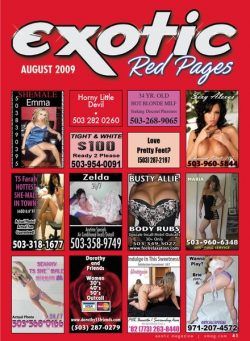 Exotic Red Pages – August 2009