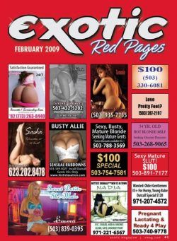 Exotic Red Pages – February 2009