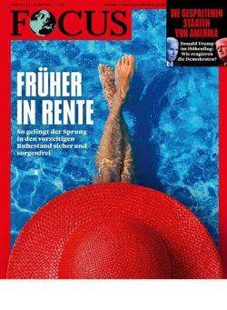 Focus Nachrichtenmagazin – 19 Juli 2024