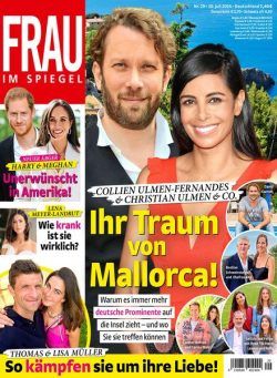 Frau im Spiegel – 10 Juli 2024