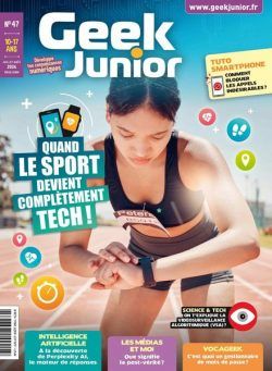 Geek Junior – Juillet-Aout 2024