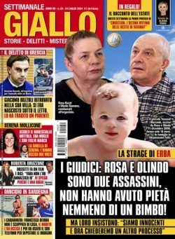 Giallo – 24 Luglio 2024