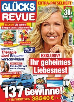 Glucks Revue – 9 Juli 2024