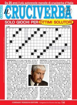 Il Cruciverba – Luglio 2024