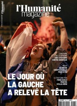 L’Humanite Magazine – 12 Juillet 2024