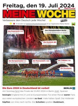 Meine Woche – 18 Juli 2024