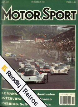 Motor Sport Magazine – July 1989