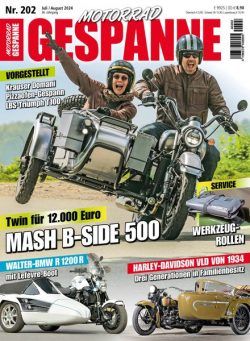 Motorrad Gespanne – Juli-August 2024