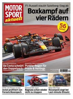 Motorsport aktuell – 2 Juli 2024