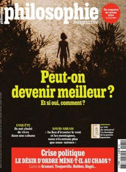 Philosophie Magazine France – Juillet-Aout 2024